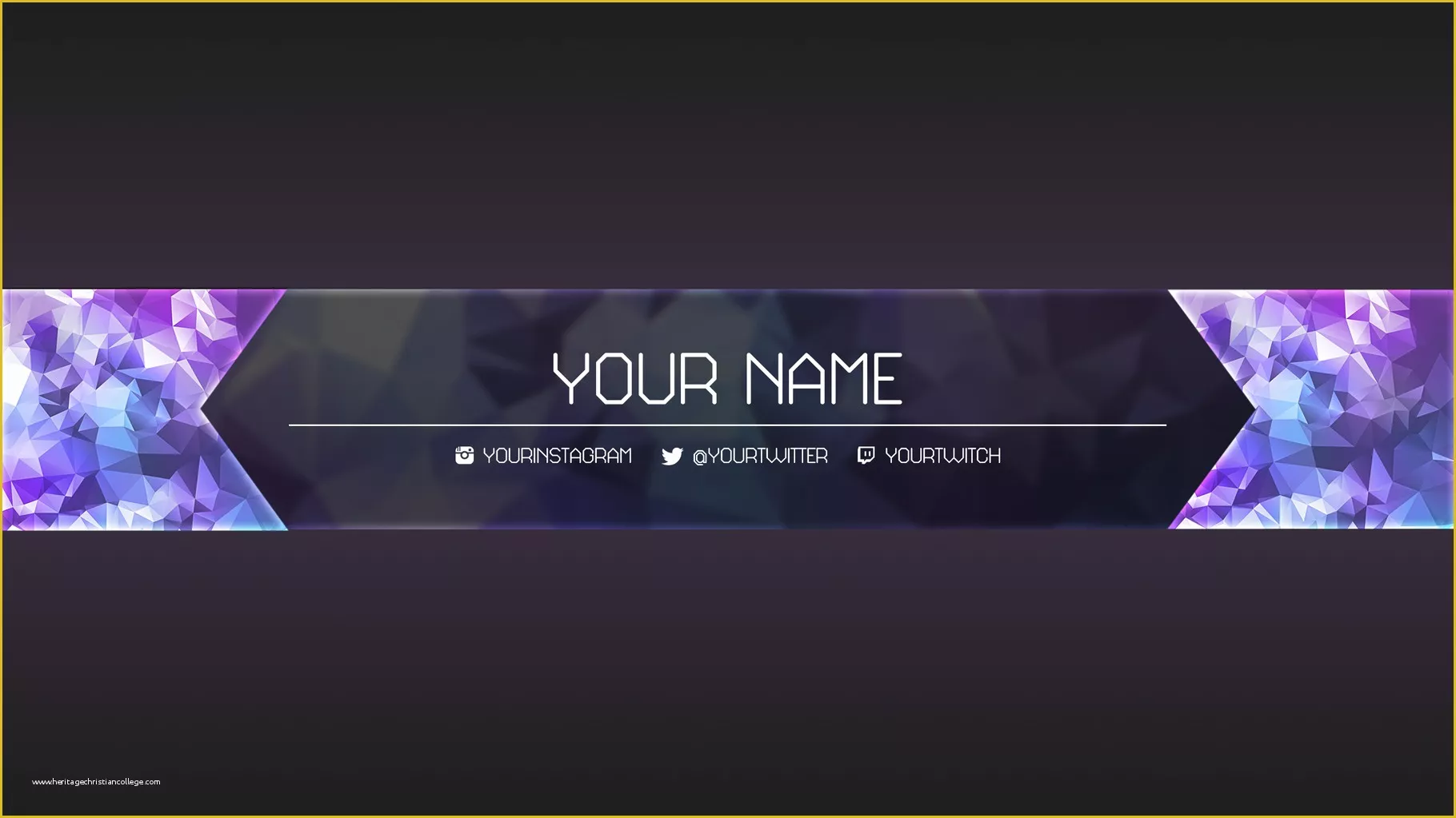 Free Youtube Gaming Banner Template Of Youtube Gaming Banner