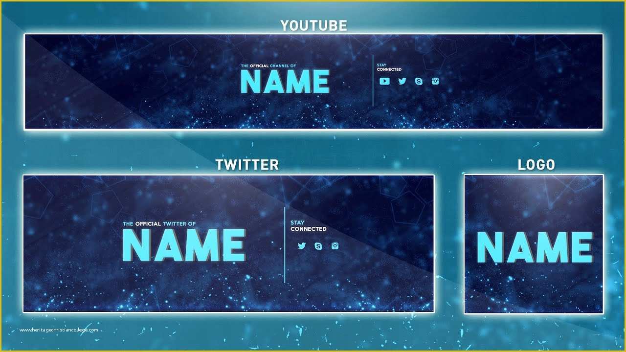 Free Youtube Header Template Of Free Banner Template