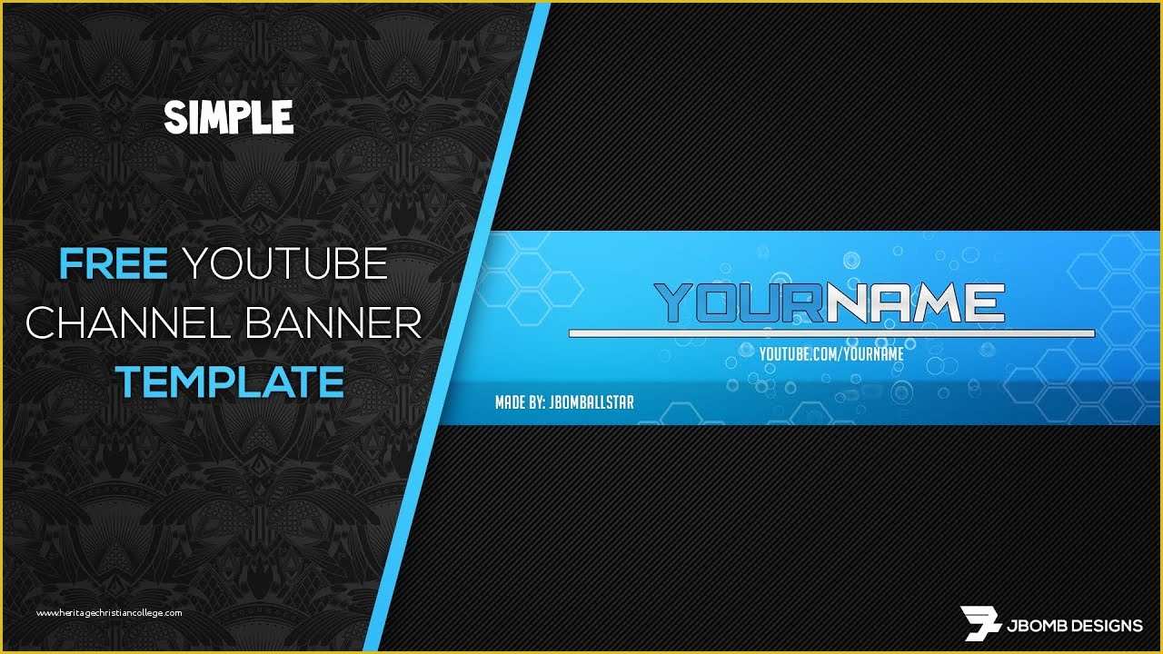 Free Youtube Header Template Of [ Shop] Free Hd Youtube Channel Banner Template