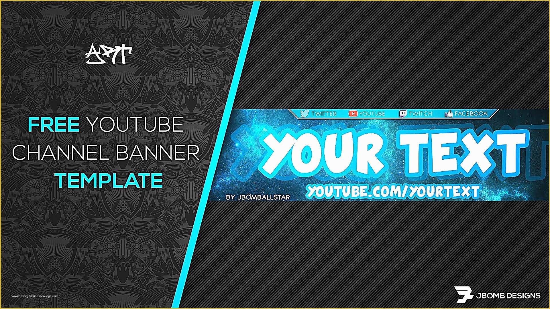 Free Youtube Template Creator Of Youtube Channel Art Template Maker Awesome 11 Best Covers