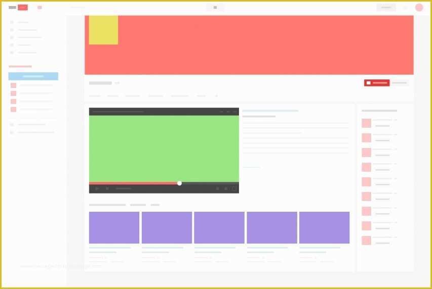 Free Youtube Templates Of Youtube Channel Template Mockup Free Psd