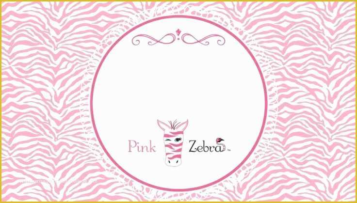 Free Zebra Business Card Template Of 519 Best Images About Pink Zebra On Pinterest