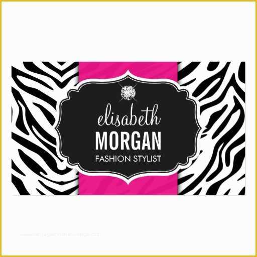 Free Zebra Business Card Template Of Makeup Artist Business Card Templates Page4