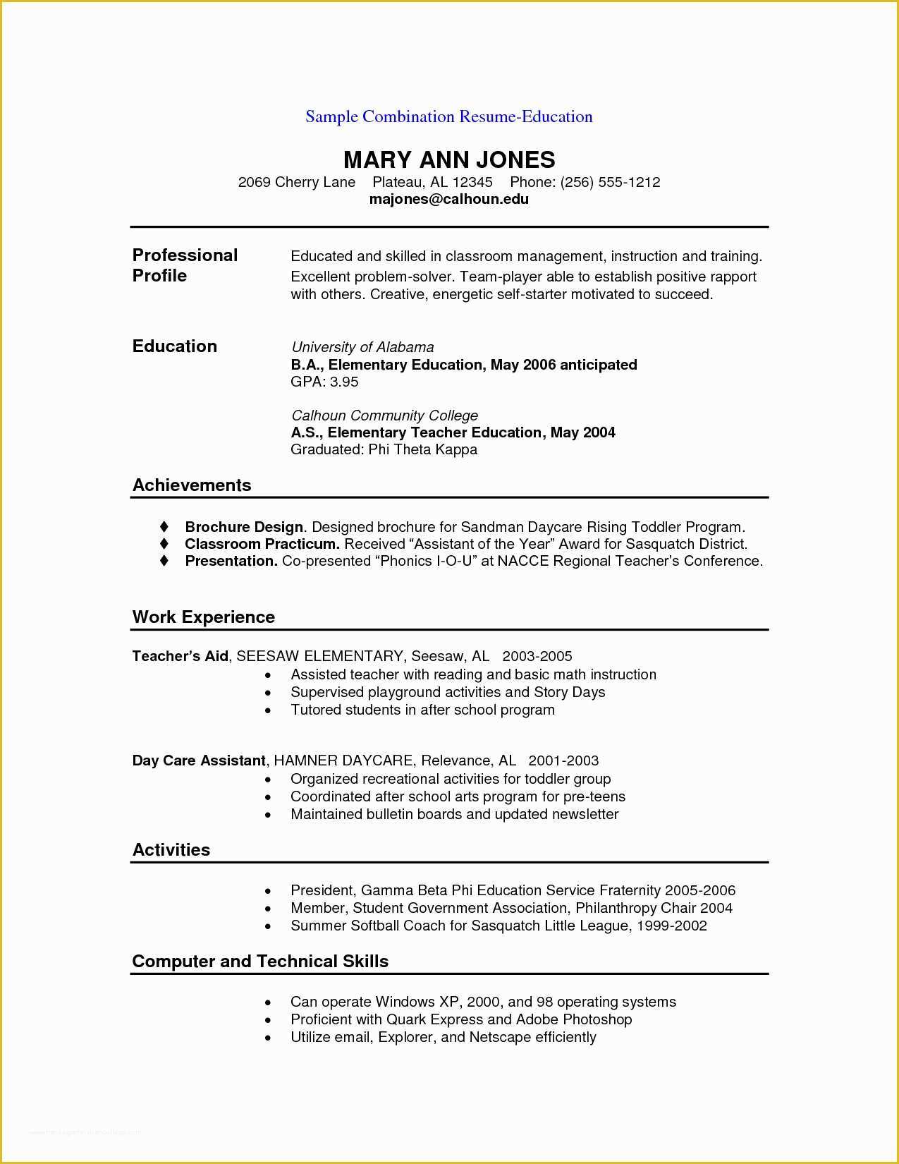 Functional Resume Template Free Download Of 20 Functional Resume Template Free Download