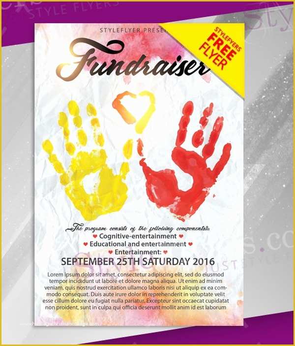 Fundraiser Flyer Template Free Of 15 Free Flyer Templates Free Psd Ai Eps format