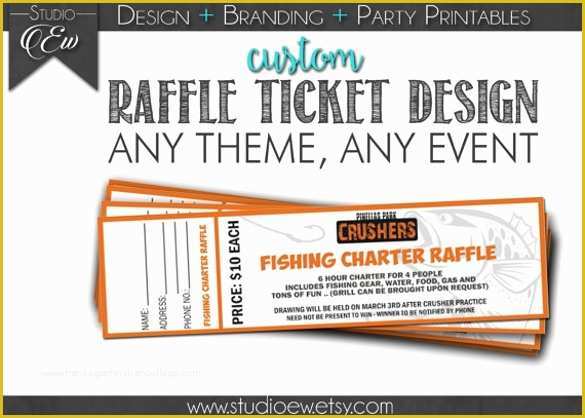 Fundraiser Tickets Template Free Of 11 Amazing Raffle Flyer Templates to Download