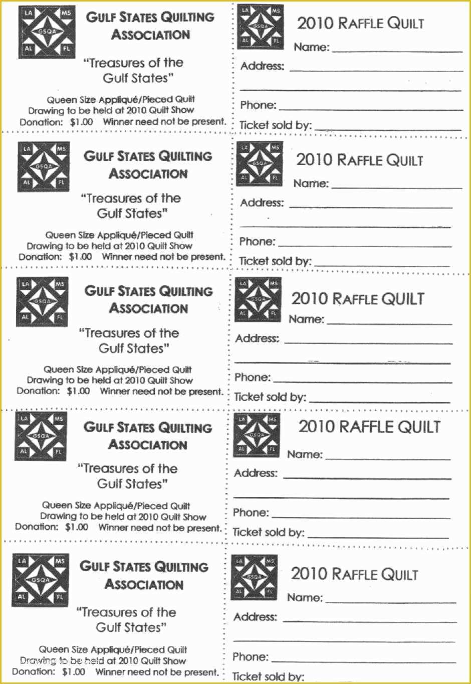 Fundraiser Tickets Template Free Of 7 Raffle Ticket Templates Word Excel Pdf formats