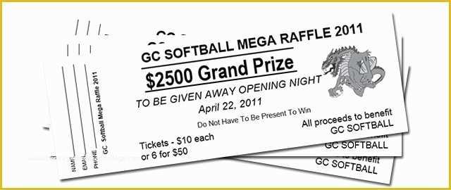 Fundraiser Tickets Template Free Of How to Get A Free Raffle Ticket Template for Microsoft Word