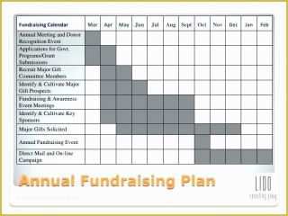 Fundraising Calendar Template Free Of Strategic Plan Template