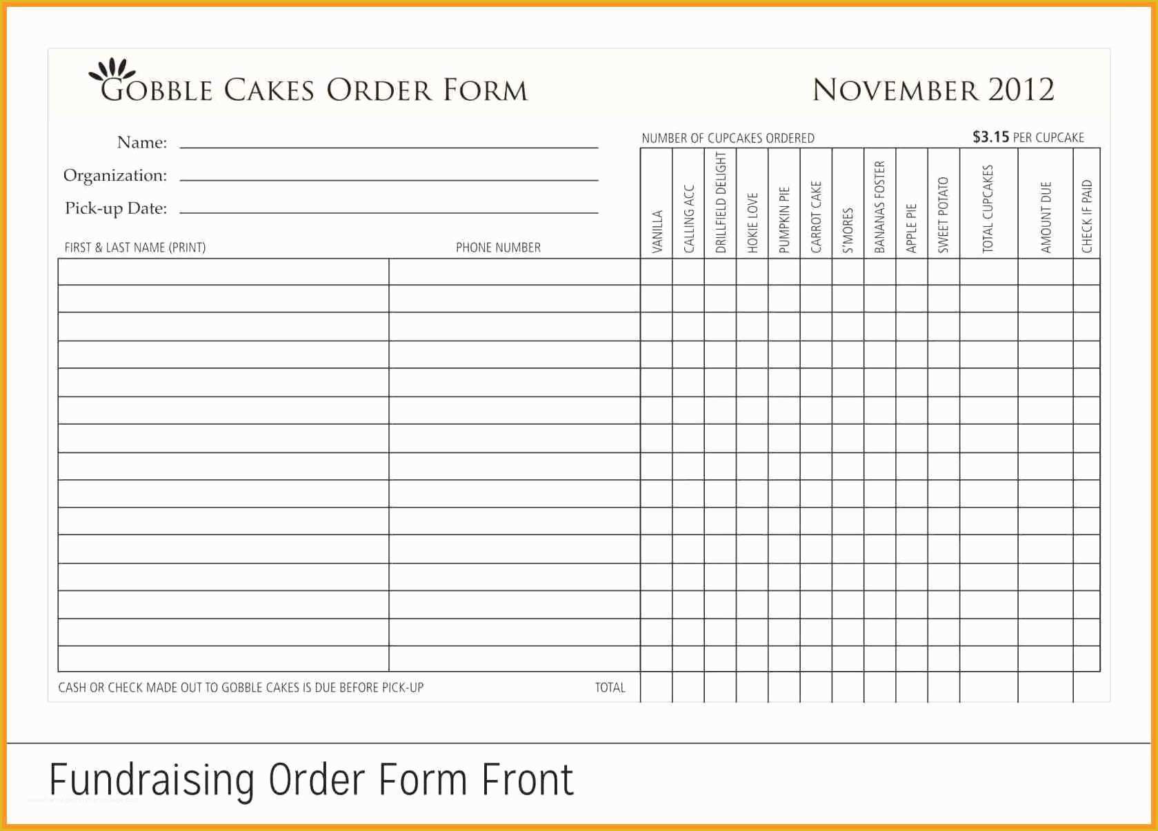 Fundraising Letter Templates Free Of 7 8 Fundraising form