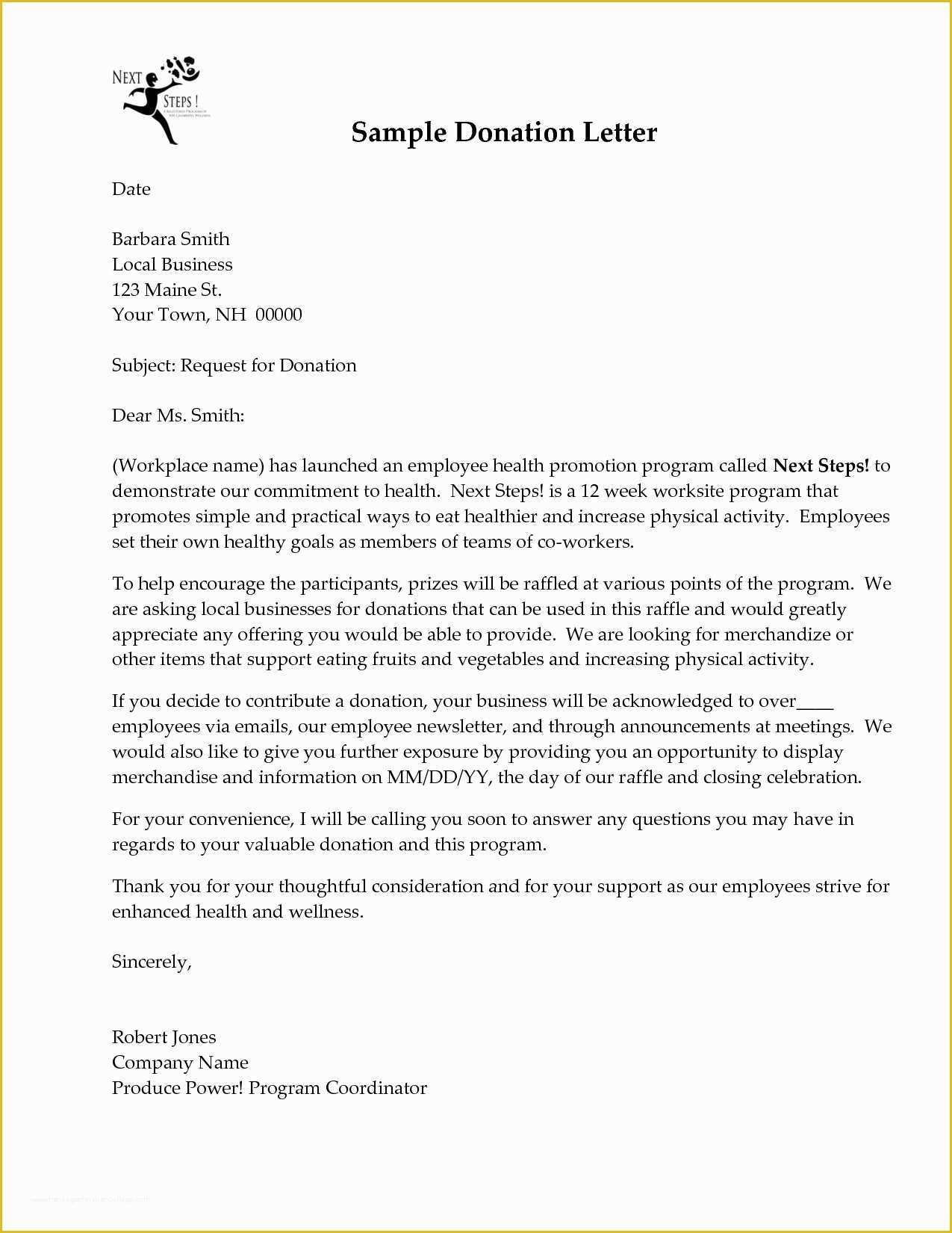 Fundraising Letter Templates Free Of Pta Fundraising Letter Template Examples