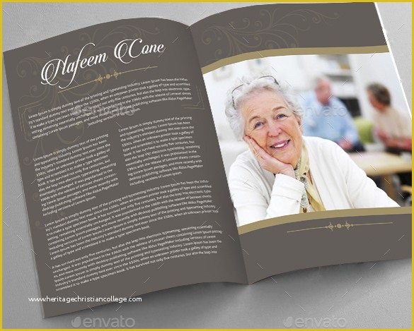 Funeral Brochure Template Free Of 19 Funeral Brochure Templates