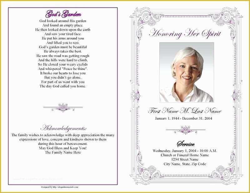 Funeral Program Template Publisher Free Of Word Obituary Template Cool Editable Funeral Program
