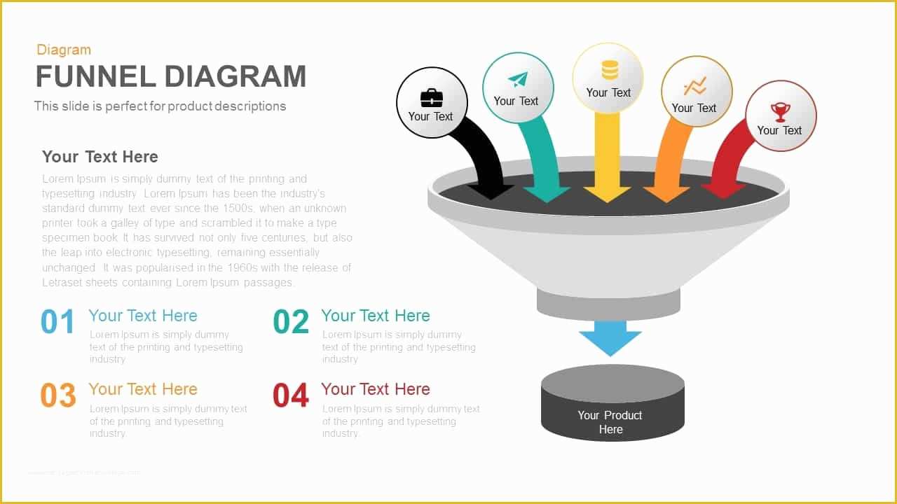 Funnel Ppt Template Free Of Funnel Diagram Powerpoint and Keynote Template Slidebazaar