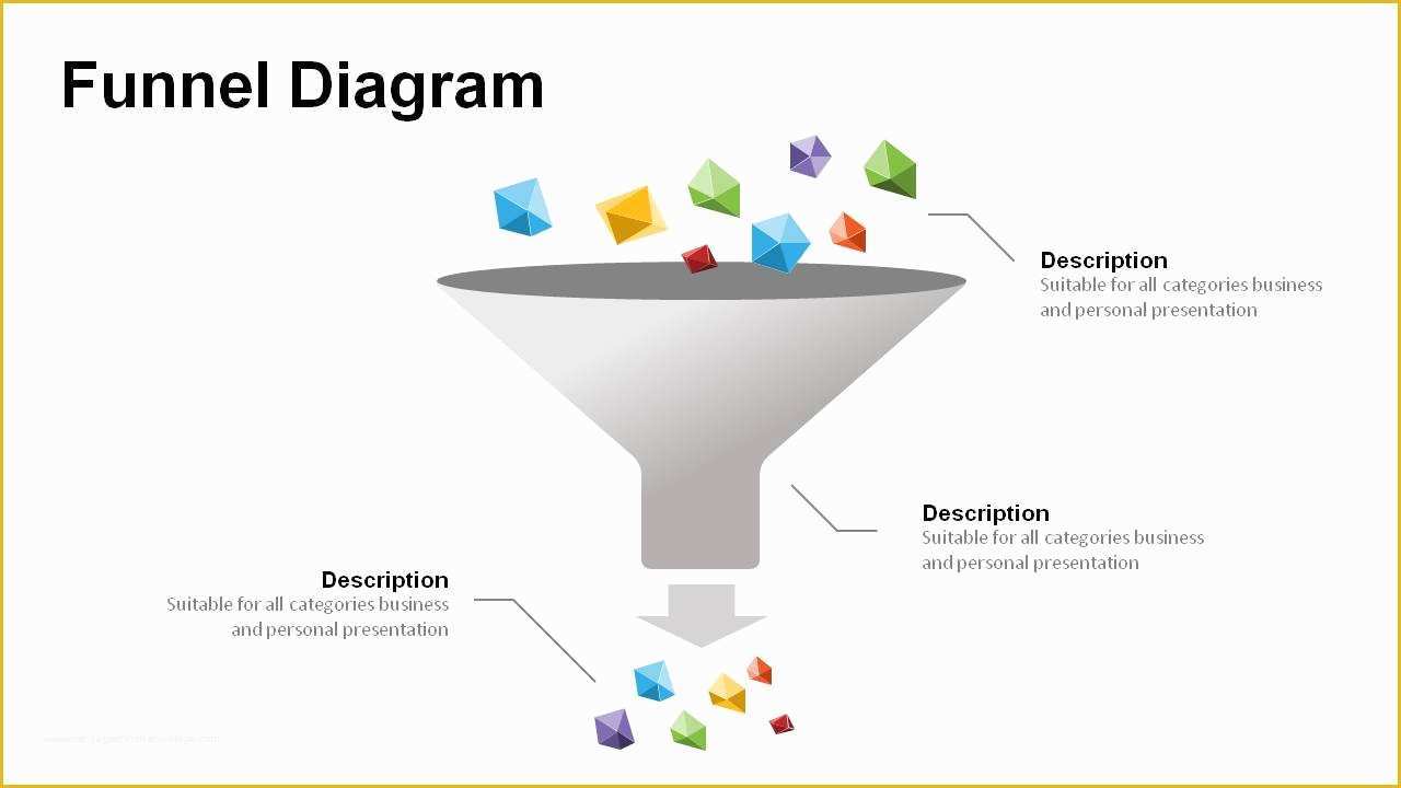 Funnel Ppt Template Free Of Funnel Diagram Templates for Powerpoint Powerslides