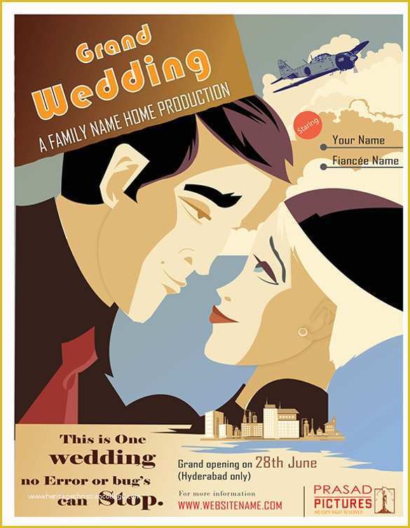 Funny Wedding Invitation Templates Free Of 16 Funny Wedding Invitation Templates – Free Sample