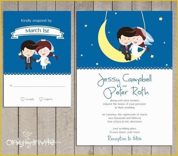 Funny Wedding Invitation Templates Free Of Funny Wedding Invitation for Friends Cobypic