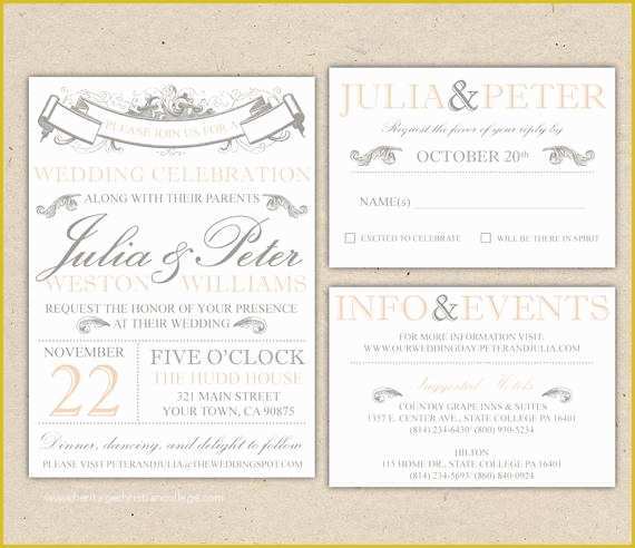 Funny Wedding Invitation Templates Free Of Rustic Wedding Invitation Template Vintage Modern Printable