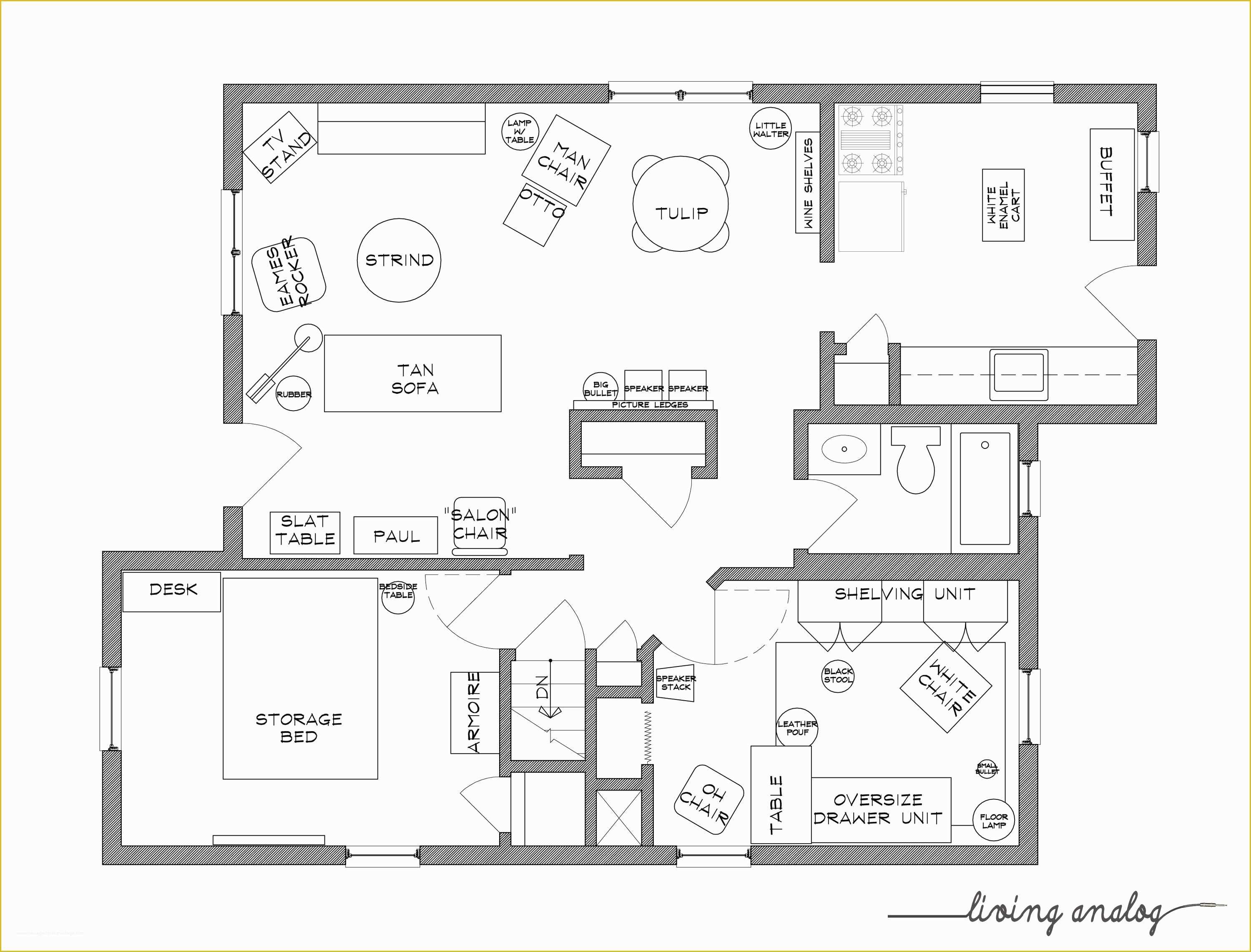Furniture Placement Templates Free Of Free Furniture Templates for Floor Plans