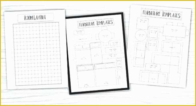 Furniture Placement Templates Free Of Free Furniture Templates to Print 1 4 Inch Scale Furniture