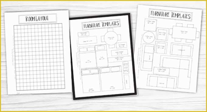 Furniture Placement Templates Free Of Free Printable Room Planner Brooklyn Berry Designs