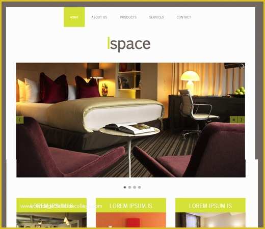 Furniture Website Templates Free Download Of 16 Best Furniture &amp; Interior Design HTML Web Templates