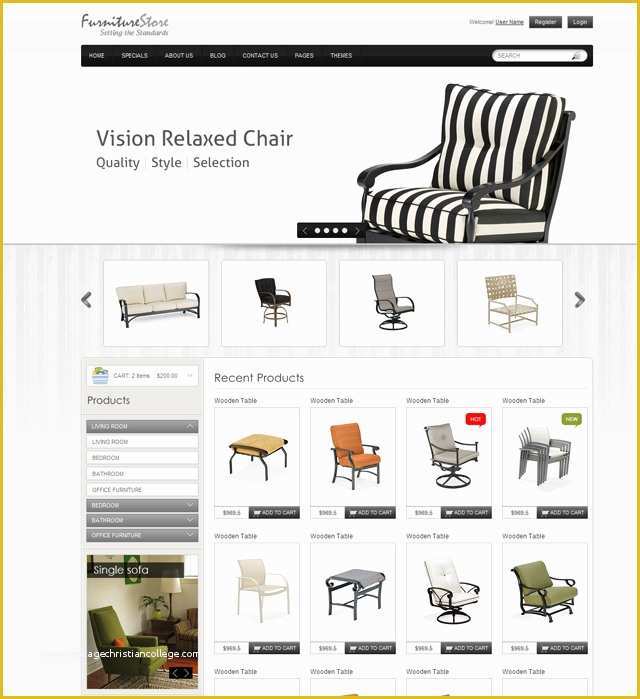 Furniture Website Templates Free Download Of 8 Best Furniture Website Templates