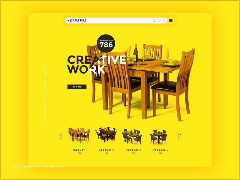 Furniture Website Templates Free Download Of Furniture Website Template Free Psd by Creative Psd