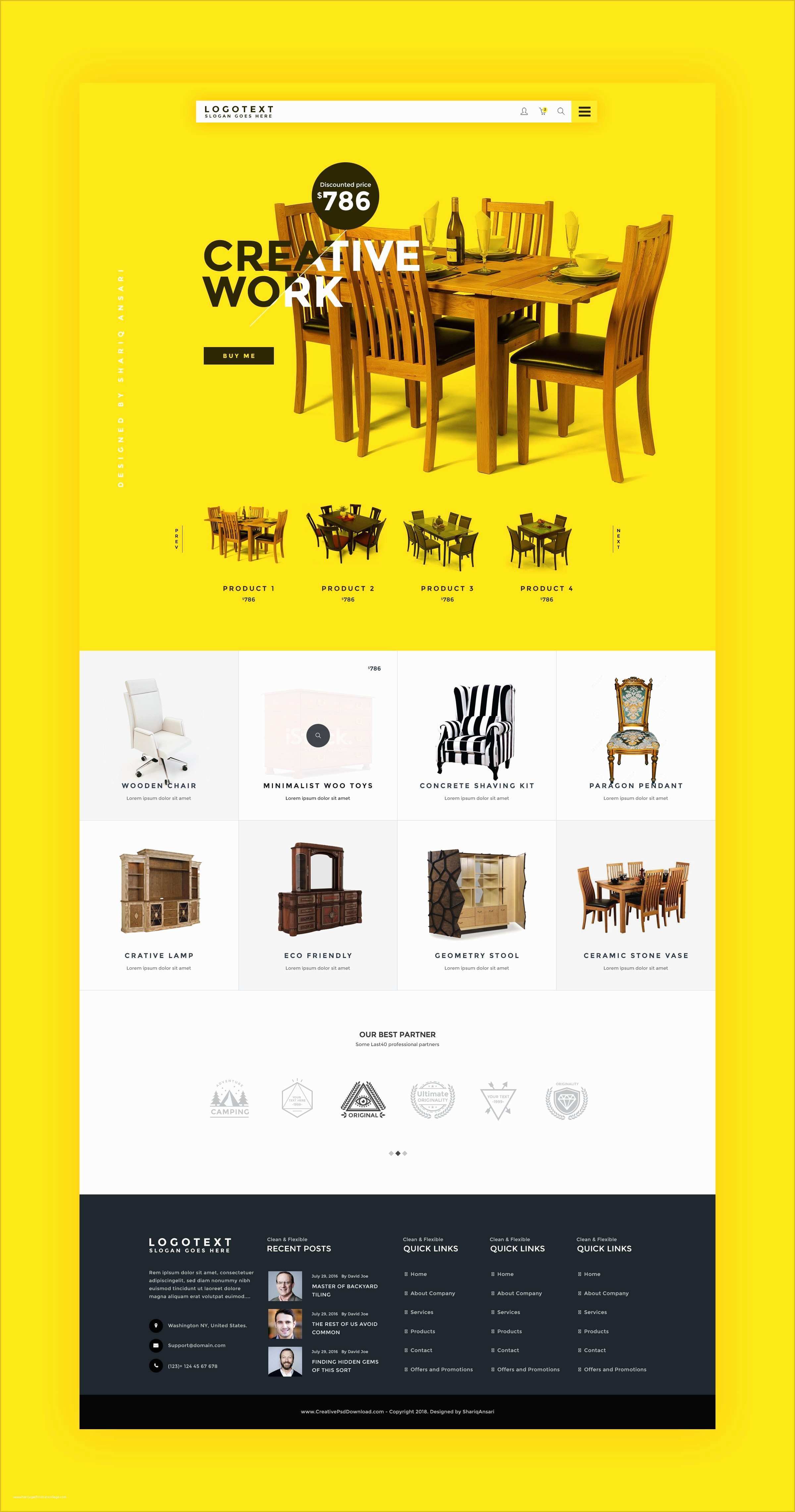 Furniture Website Templates Free Download Of Furniture Website Template Free Psd