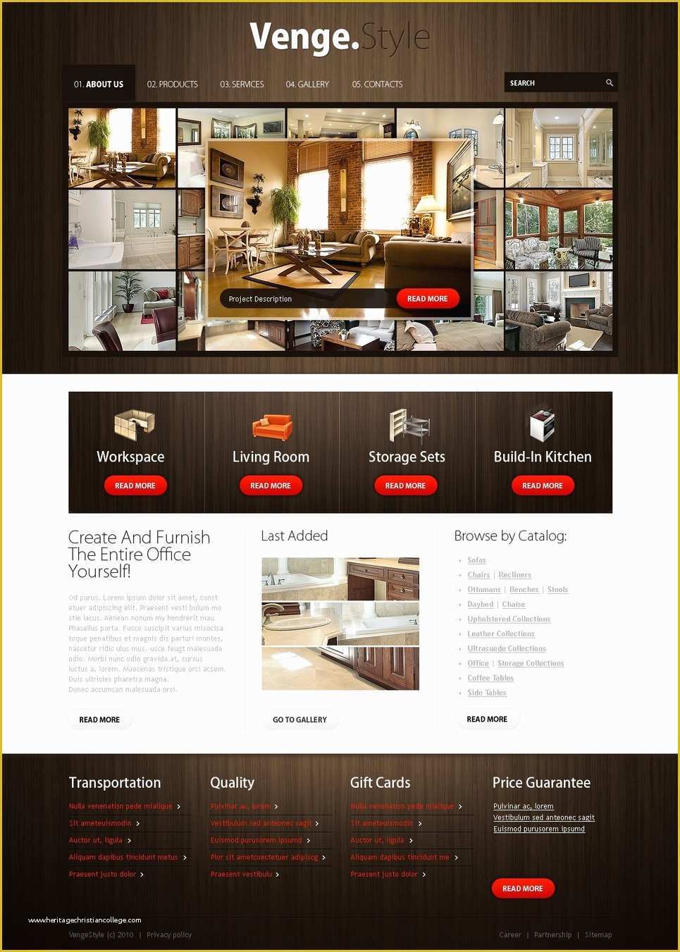 Furniture Website Templates Free Download Of Furniture Website Template Web Design Templates Website