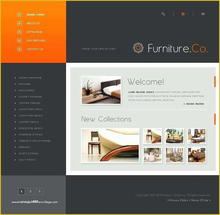 Furniture Website Templates Free Download Of Home Interior Design Brochures Brochure Catalog Furniture