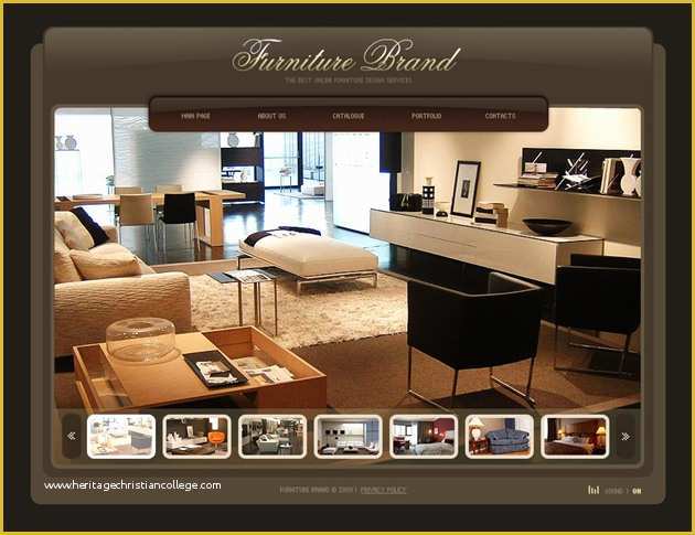 Furniture Website Templates Free Download Of Interior Decoration Website Template – Over
