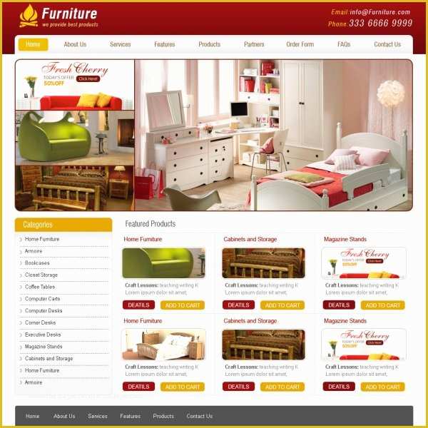Furniture Website Templates Free Download Of Templatesofty Provides Css and Templates