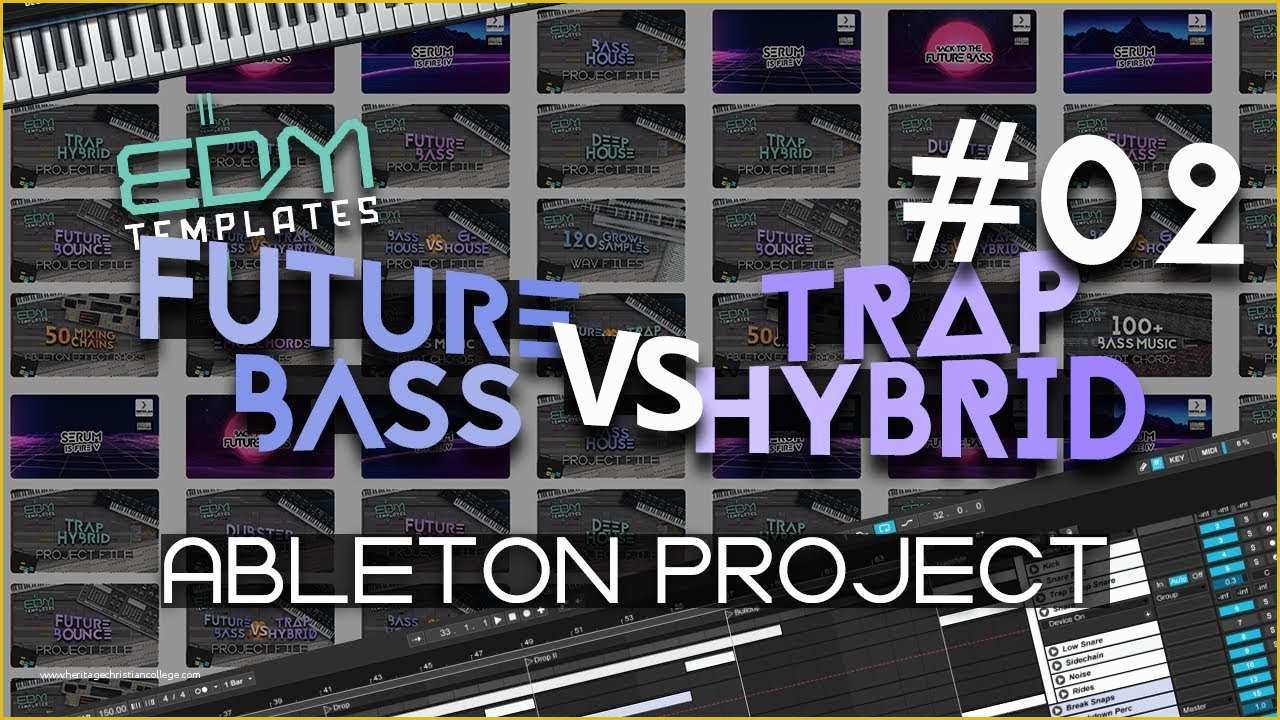 Future Bass Ableton Template Free Of Ableton Live Future Bass Vs Trap Hybrid Template Project