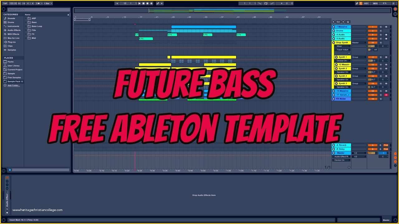 Future Bass Ableton Template Free Of Future Bass Free Ableton Template