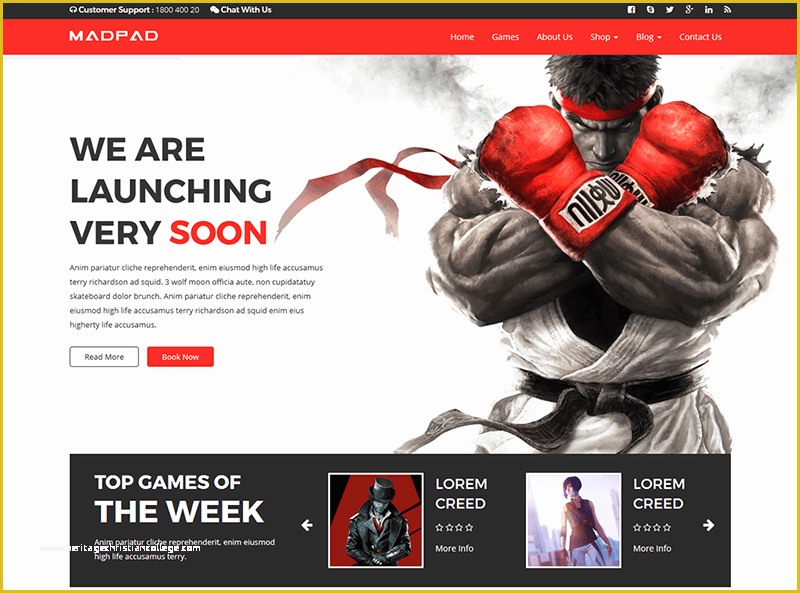 Gaming Website Template HTML5 Free Of 16 Best Gaming HTML5 Templates Free Website themes