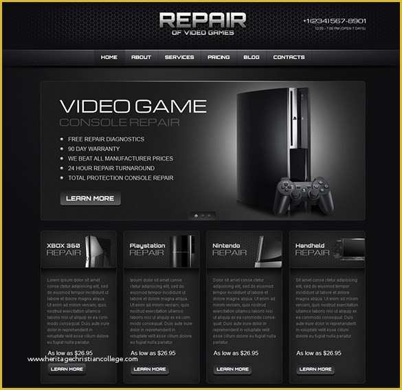 Gaming Website Template HTML5 Free Of 46 Gaming Website themes & Templates
