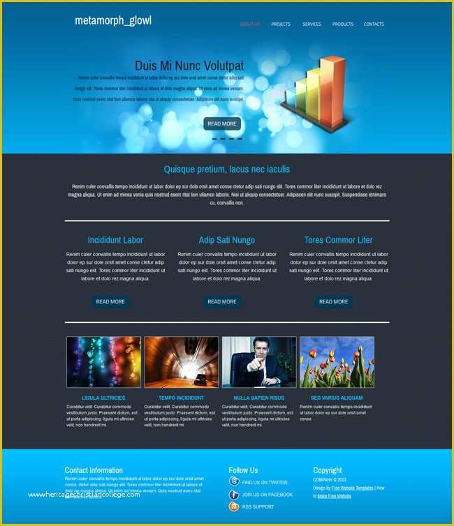 Gaming Website Template HTML5 Free Of Free 5 Business Css Template – Glowl