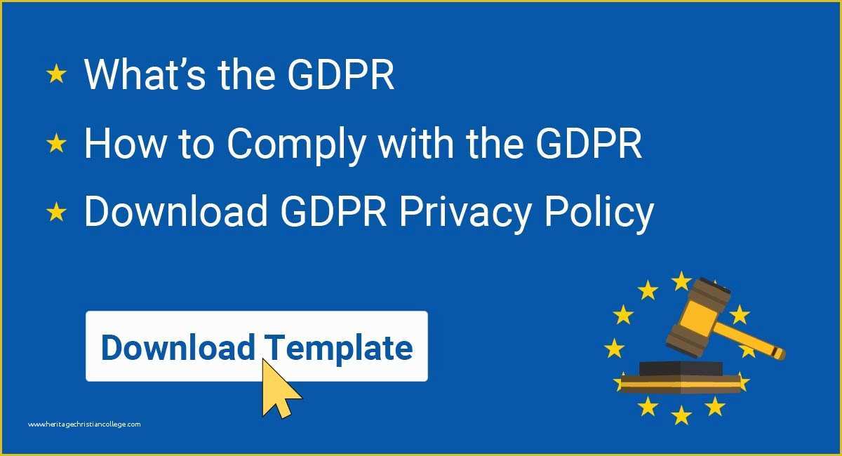 Gdpr Privacy Policy Template Free Of Gdpr Privacy Policy Termsfeed