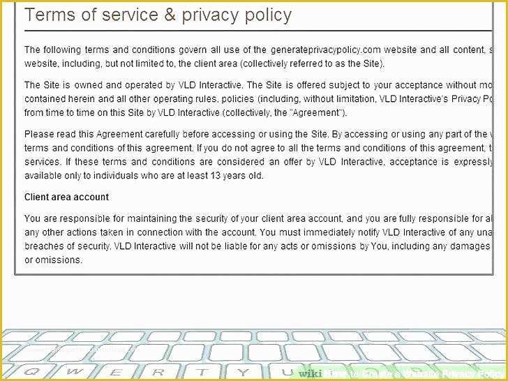 Gdpr Privacy Policy Template Free Of Pany Privacy Policy Template Receipt Slip Voucher
