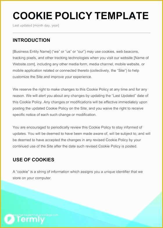 Gdpr Privacy Policy Template Free Of Privacy Statement Template Uk