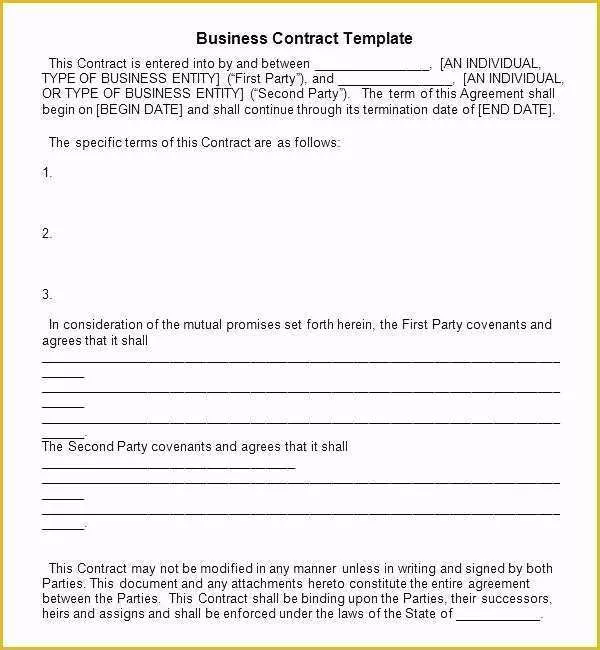 General Terms and Conditions Template Free Of Investor Agreement Contract Angel Template Simple