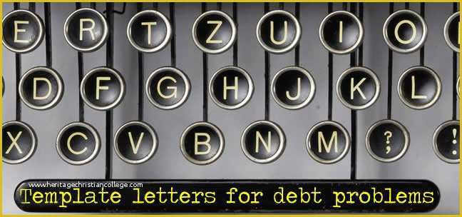 Get Out Of Debt Free Template Letters Of How to Write Letters About Debts with Templates · Debt Camel