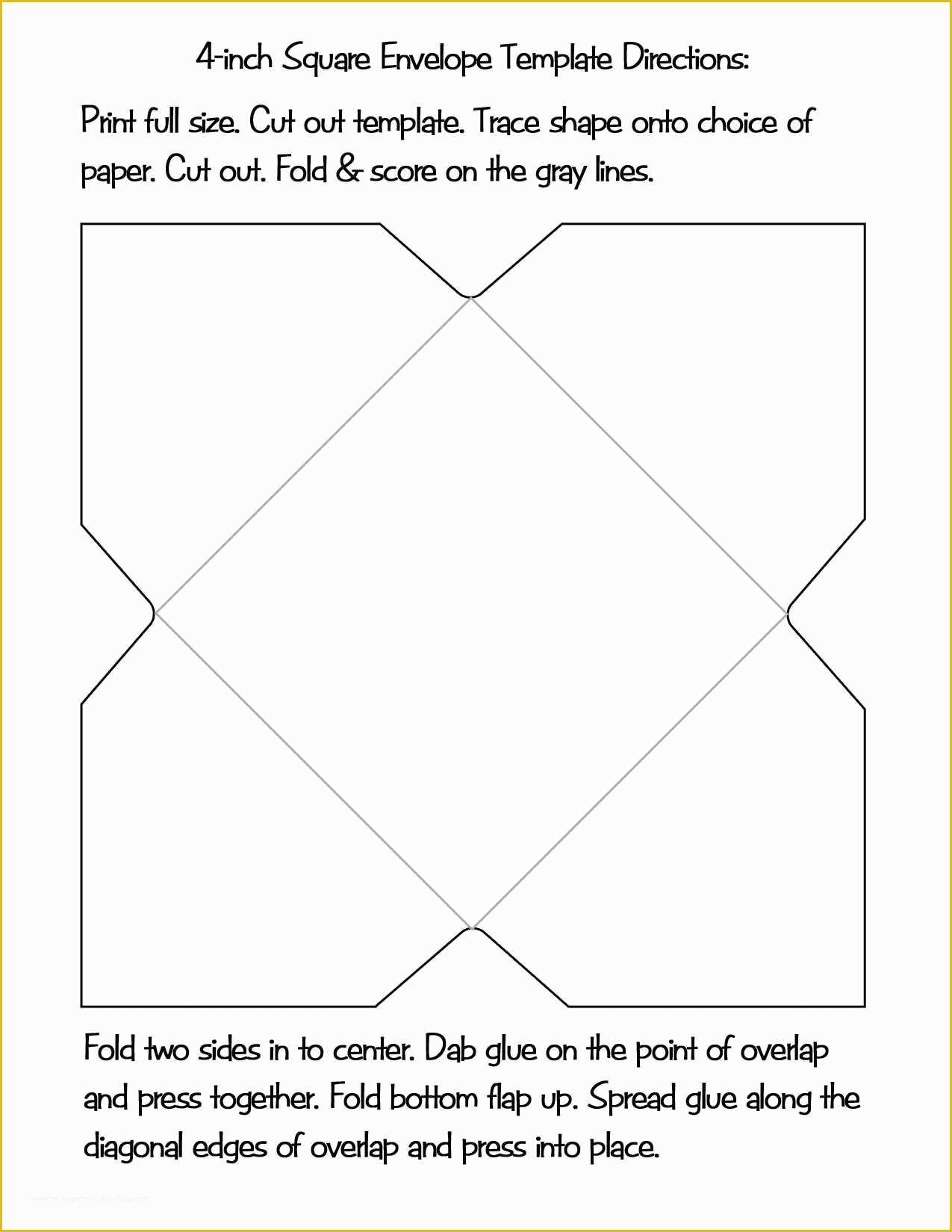 Gift Card Envelope Template Free Of Gift Ideas for Grownups Easy &amp; Inexpensive the Artful