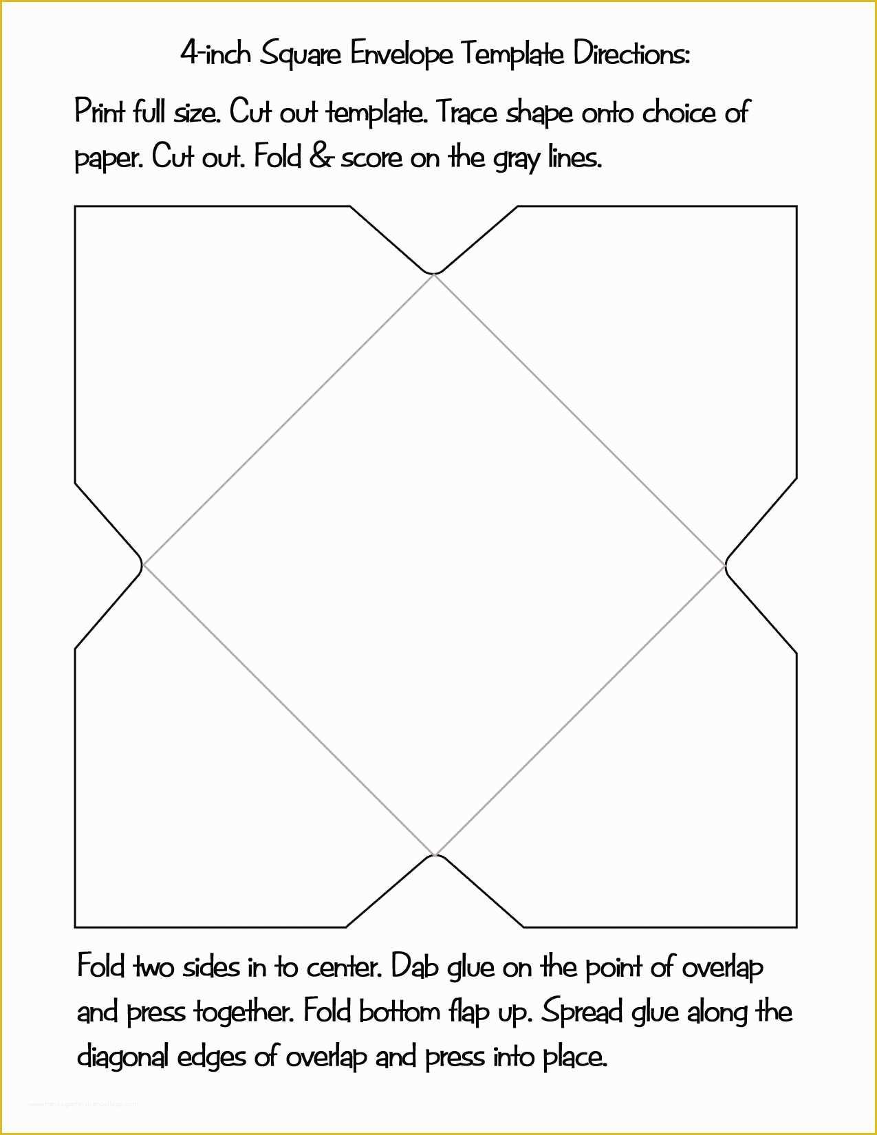 Gift Card Envelope Template Free Of Gift Ideas for Grownups Easy & Inexpensive the Artful