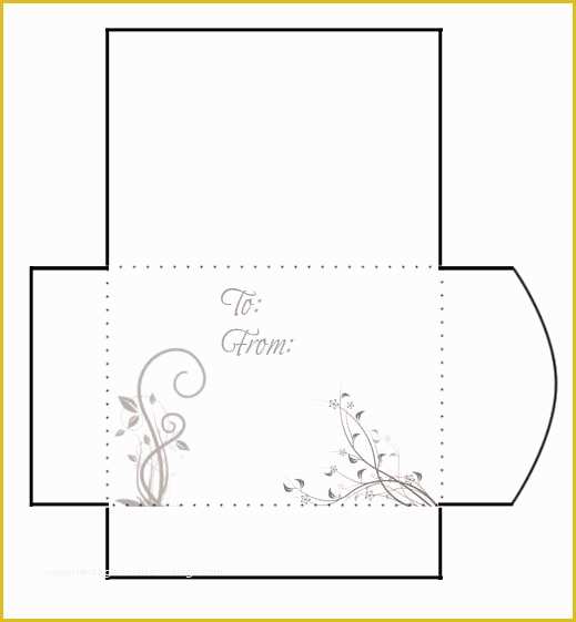 Gift Card Envelope Template Free Of Room 626 10 Gift Card Envelopes You Can Make