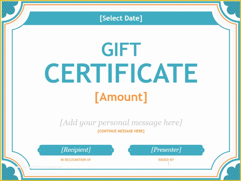Gift Certificate Template Free Of 173 Free Gift Certificate Templates You Can Customize