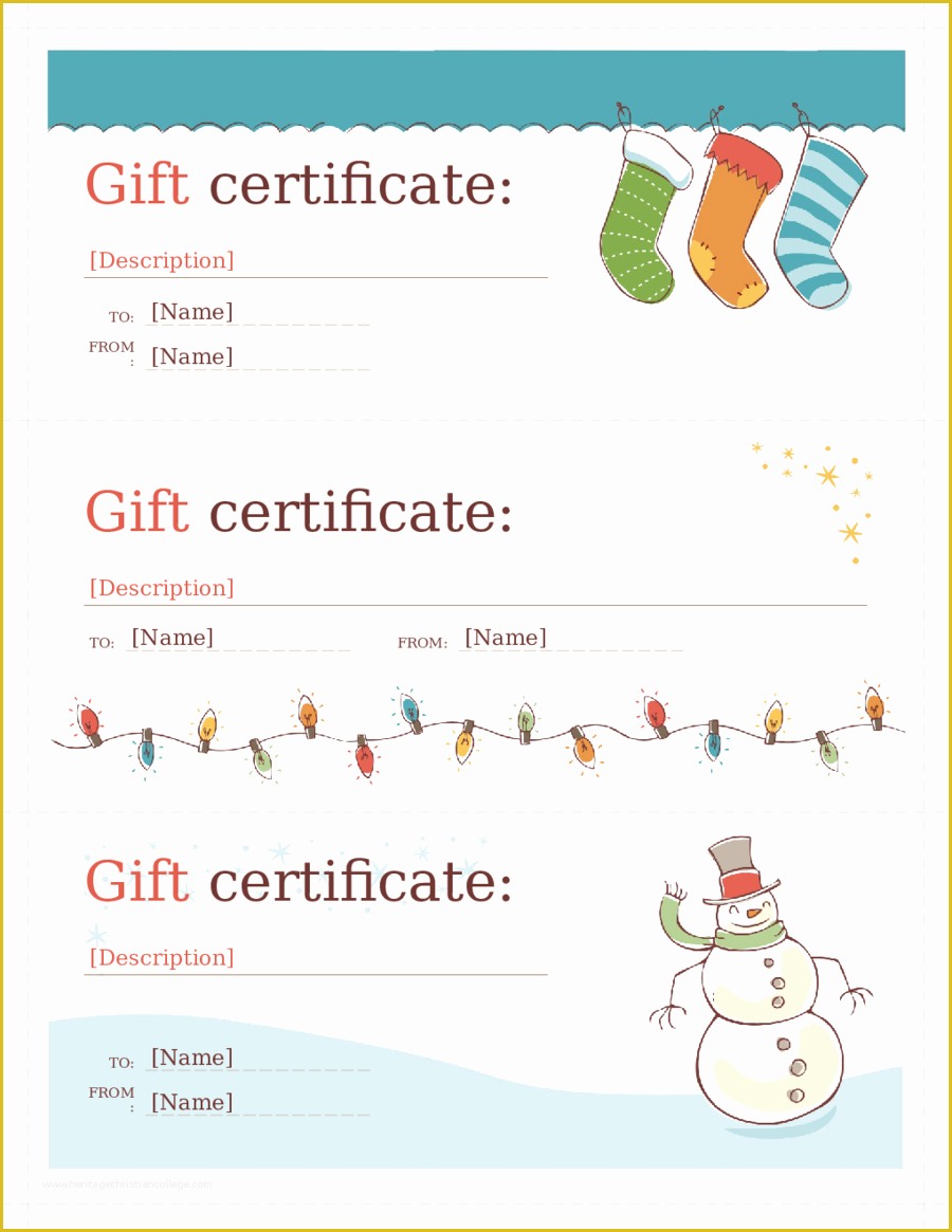 Gift Certificate Template Free Of 2018 Gift Certificate form Fillable Printable Pdf