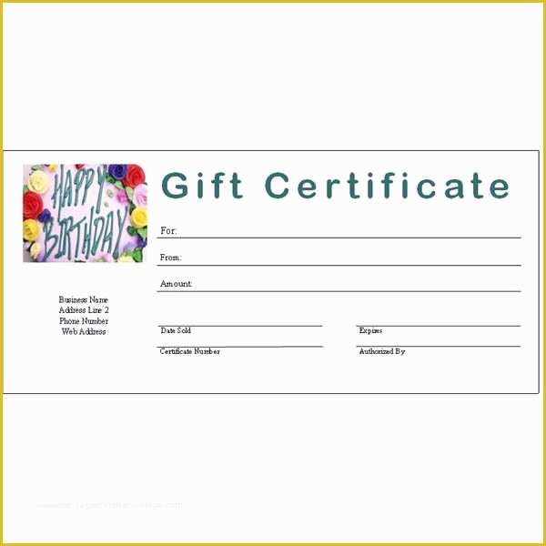 Gift Certificate Template Free Of 6 Free Printable Gift Certificate Templates for Ms Publisher