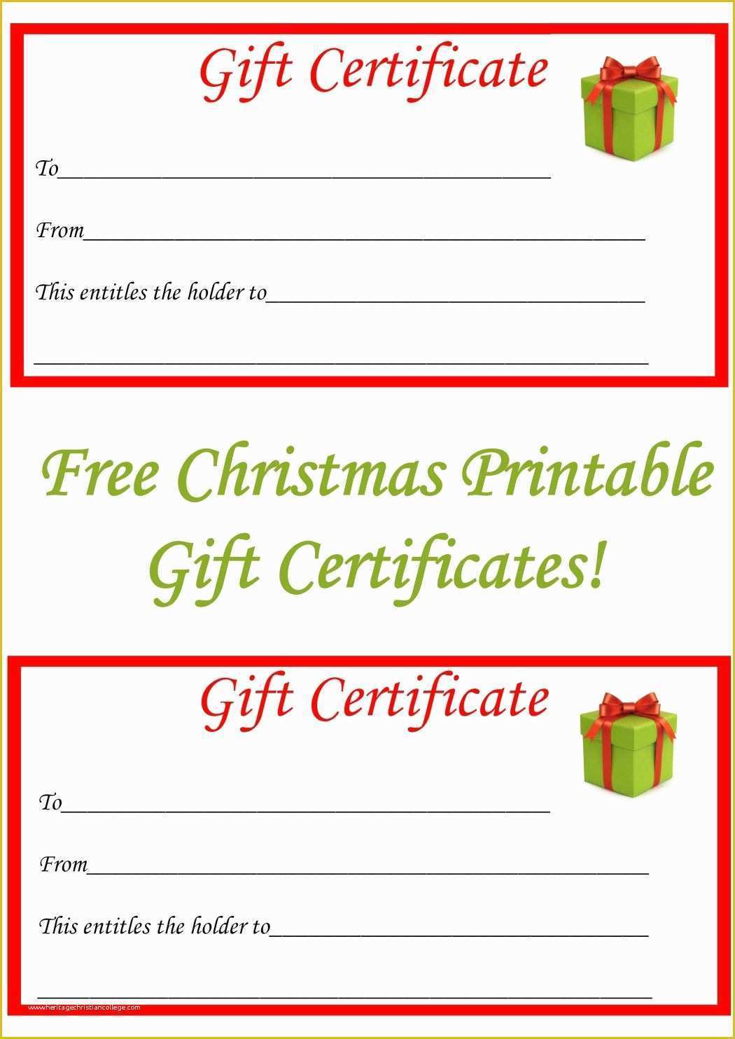 Gift Certificate Template Free Of Best 25 Printable T Certificates Ideas On Pinterest